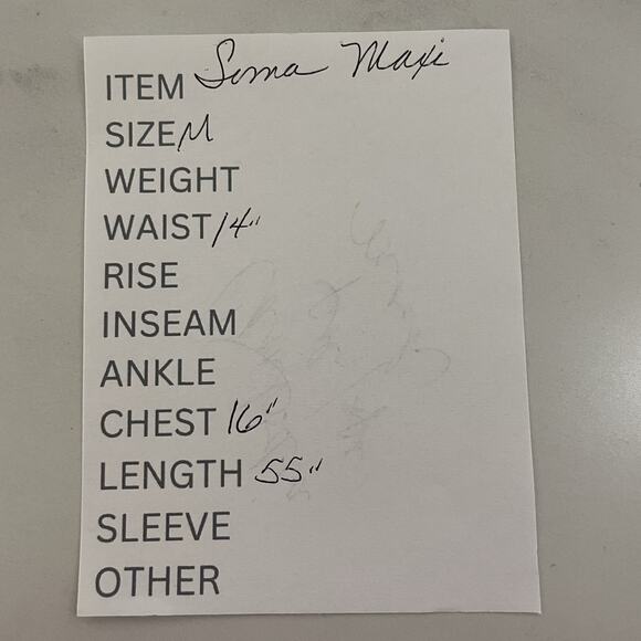 Soma Halter Neck H Back Maxi Dress Women's M Neutral Ikat Print Soft Stretchy - Picture 10 of 10